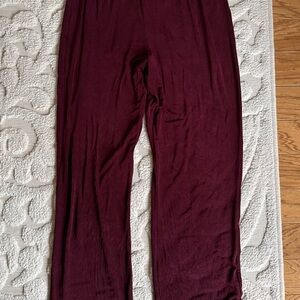 Chico's Deep Red Trousers Regular 1